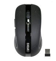 EVOLVEO WM430 - herní, optická, bezdrátová myš, RGB podsvícení , 2400 DPI, USB
