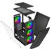 EVOLVEO Xenon, skříň ATX, 4x ARGB ventilátor 120mm, přední panel airflow mesh, černá XENON-BK-4