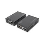 Extender HDMI HDBaseT up to 100m Cat.5e, 4K 30Hz UHD, HDCP 1.4, IR, audio (SET) DS-55501