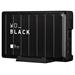 External HDD WD Black D10 Game Drive 3.5'' 8TB USB3, Black WDBA3P0080HBK-EESN