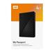 External HDD WD My Passport 2.5'' 5TB USB 3.2 Black WDBPKJ0050BBK-WESN