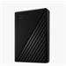 External HDD WD My Passport 2.5'' 5TB USB 3.2 Black WDBPKJ0050BBK-WESN