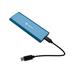 Externí box pro SSD Natec RHINO M.2 NVME LITE USB-C 3.2 GEN 2, hliníkové tělo, HORIZON BLUE NKZ-2473