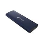 Externí box pro SSD Natec RHINO M.2 NVME LITE USB-C 3.2 GEN 2, hliníkové tělo, STEEL NAVY NKZ-2472