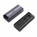 Externý box / Adaptér USB 4 Typ C na NVMe M.2 SSD HDD (M-key and B+M-key), 40Gbps, čierny L43394