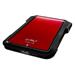 Externý box pre 2,5" SSD/HDD . USB 3.1 . RED . ADATA AEX500U3-CRD