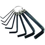 EXTOL 6610 L-klíče IMBUS, sada 8ks, 8595126900416