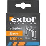 EXTOL 8852202 spony, balení 1000ks, 8mm 8595126940627