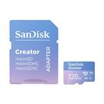 Extreme microSD 128GB+SD 190MB/s Creator SDSQXAA-128G-GN6MS