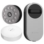 Ezviz - Set Chytrého dveřního zámku (DL01S) + Klávesnice (DL01CP) + HUB (A3) (CS-DL01S/DL01CP/A3-BK) EZVIZ310500452