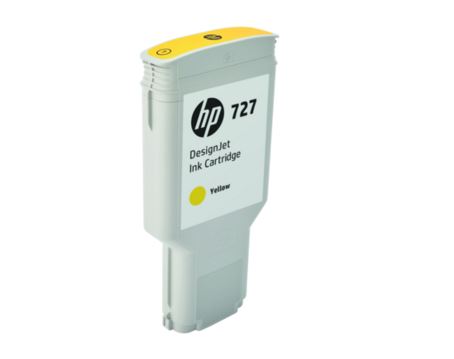 F9J78A HP 727 300-ml Yellow DesignJet Ink Cartridge