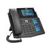 Fanvil X6U SIP telefon, 4.3" bar. disp.+2 přid. disp., 20 SIP, 5link. tl., 60 DSS tl., BT, dual Gbit