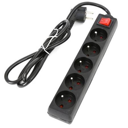 FIESTA prodlužovací přívod 230V, 1.5m, 5 zásuvek, vypínač FL5F15