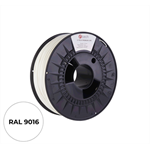 Filament C-TECH PREMIUM LINE, TPU 90A, flexibilní, dopravní bílá, RAL9003, 1,75mm, 1kg 3DF-P-TPU90A-1.75-90