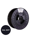 Filament C-TECH PREMIUM LINE, TPU 90A, flexibilní, dopravní černá, RAL9017, 1,75mm, 1kg 3DF-P-TPU90A-1.75-90