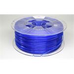 Filament SPECTRUM / PETG / TRANSPARENT BLUE / 1,75 mm / 1 kg 5903175657657