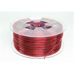 Filament SPECTRUM / PETG / TRANSPARENT RED / 1,75 mm / 1 kg 5903175657640