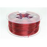 Filament SPECTRUM / PETG / TRANSPARENT RED / 1,75 mm / 1 kg 5903175657640
