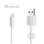 FIXED Kabel Lightning MFI, 2,4A, bílý FIXD-UL-WH