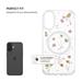 FIXED kryt MagBloom s podporou Magsafe pro Apple iPhone 16, Blush Plum FIXBLM-1400-BP