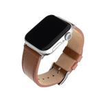 FIXED Leather Strap pre Apple Watch 42/44/45 mm, hnedý FIXLST-434-BRW