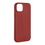 FIXED MagLeather kožený kryt iPhone 14, červený
