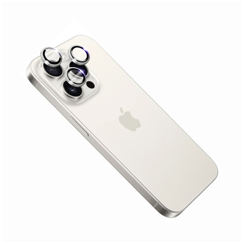 FIXED Sapphire Camera Glass iPhone 15Pro/15PM, sil FIXGCS-1202-SL