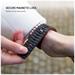 FIXED Silicone Magnetic Strap pre Apple Watch 42/44/45/49mm, čierny FIXMST2-434-BK