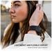FIXED Silicone Magnetic Strap pre Apple Watch 42/44/45/49mm, čierny FIXMST2-434-BK