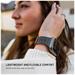 FIXED Silicone Magnetic Strap pre Apple Watch 42/44/45/49mm, svetlo šedý FIXMST2-434-LGGR
