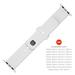 FIXED Silicone Sporty Strap pro Apple Watch 41/40/38 mm, biely FIXSST2-436-WH