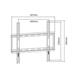Fixní držák na Tv a monitory Fiber Mounts M6C49