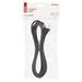 Flexošnúra guma/neoprén 2 × 1 mm2, 3 m, čierna 8592920130926