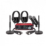 Focusrite and Shure PGA48 Podcast Pack