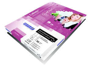 fólia RAYFILM lesklá biela samolepiaca polyetylenová inkjet 50ks/A4 R0511.1123B