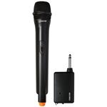Fonestar Dynamický mikrofon, kardioida, 80 Hz–12 kHz, ON/OFF, plastové tělo, 3m kabel XLR–Jack 6,3 mm IK-163