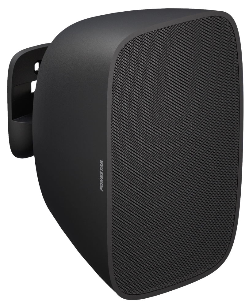 Fonestar Nástěnný reproduktor 40 W/8ohm , 2pásmový, 5,25" PP woofer + 1" výška, IP66, solná mlha, držák, černý SONORA-5N