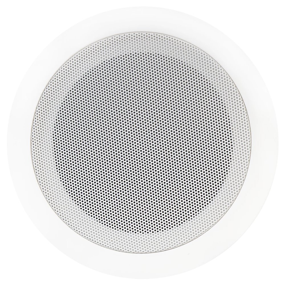 Fonestar Podhledový 100V reproduktor 10 W, 5", ABS, ocelová mřížka, montážní hl 55 mm, bíl GAT-501