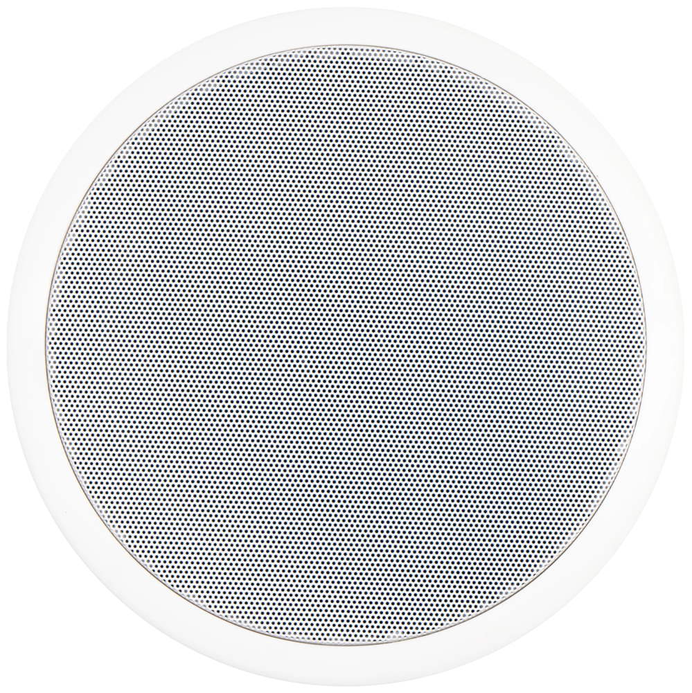 Fonestar Podhledový 100V reproduktor 15 W, 8", ABS, ocelová mřížka, montážní hl 85 mm, bílý GAT-801