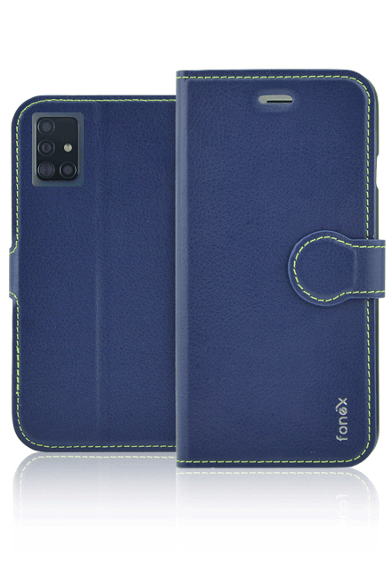 Fonex - Puzdro Book Identity pre Samsung Galaxy A71, modrá BOOKID1446BL