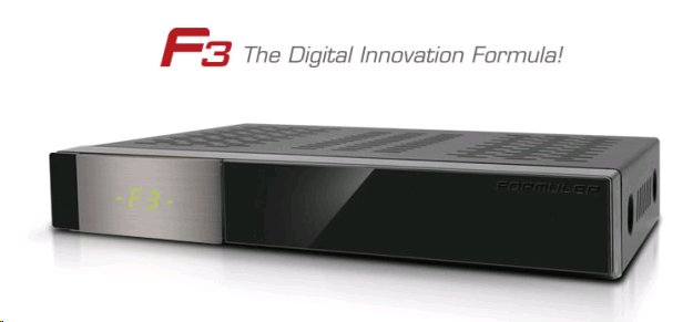 Formuler F3 NEW- Full HD satelitní přístroj, Enigma 2 8594163274801