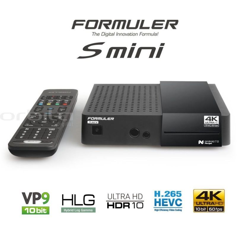 Formuler Mini S- 4K satelitní přístroj, Android 8594163275976