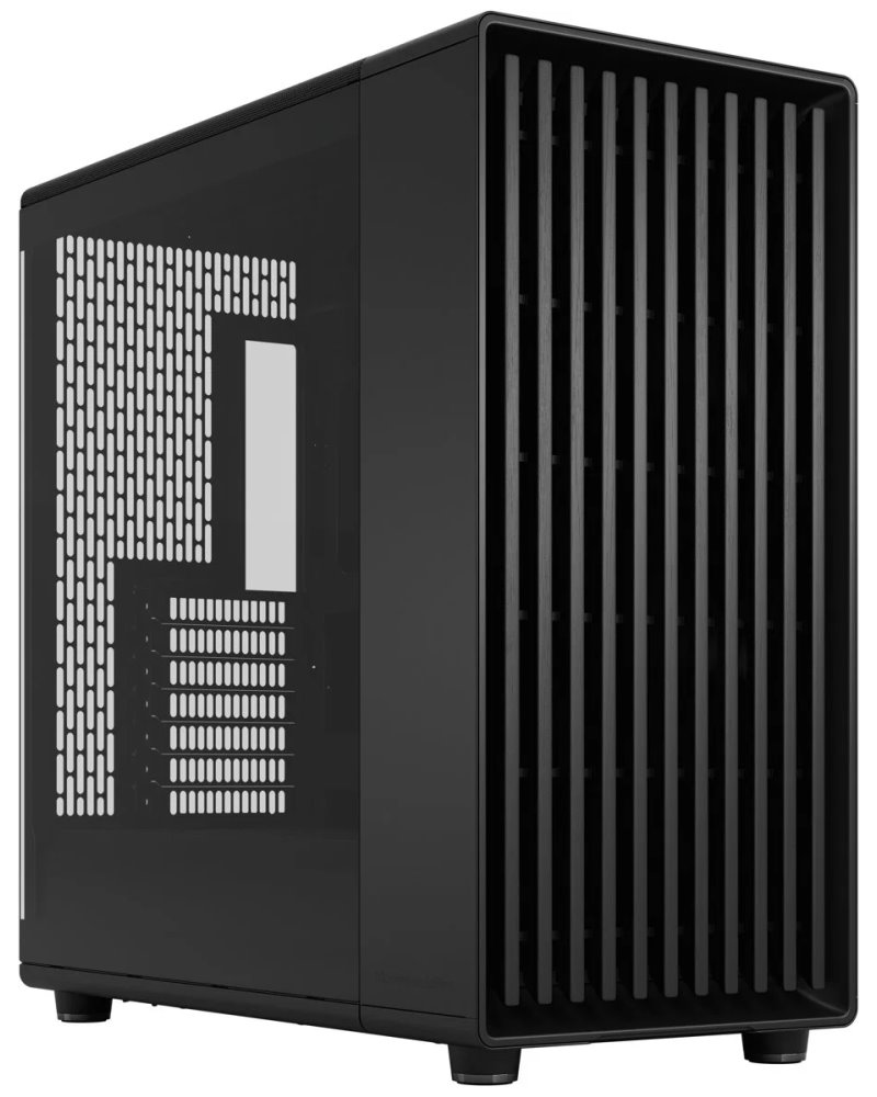 Fractal Design North XL Momentum Edition / Big Tower / průhledná bočnice / bez zdroje / černá FD-C-NOR1X-07