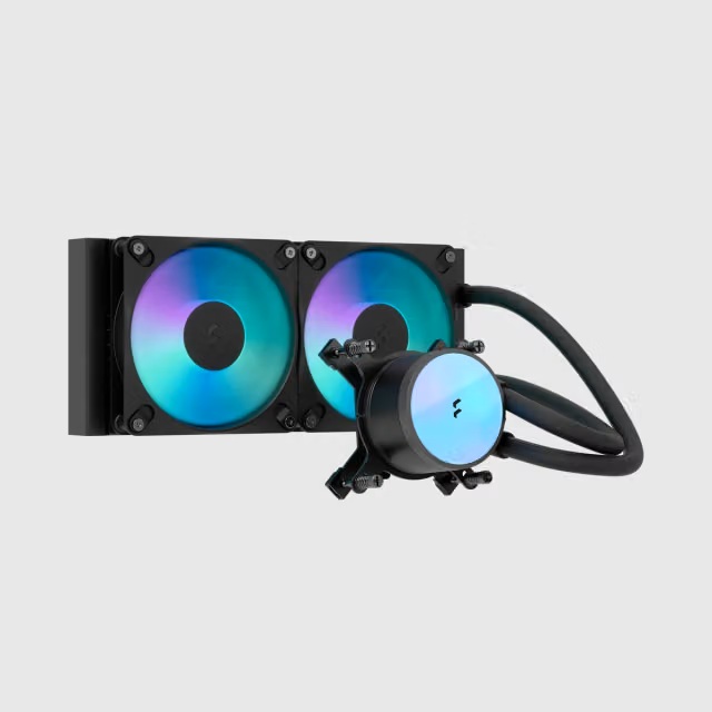 Fractal Design Radius 240 RGB, Black FD-W-RA1-2402