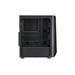 FSP/Fortron ATX Midi Tower CMT151 Black, průhledná bočnice, 1 x A. RGB LED 120 mm ventilátor POC0000110