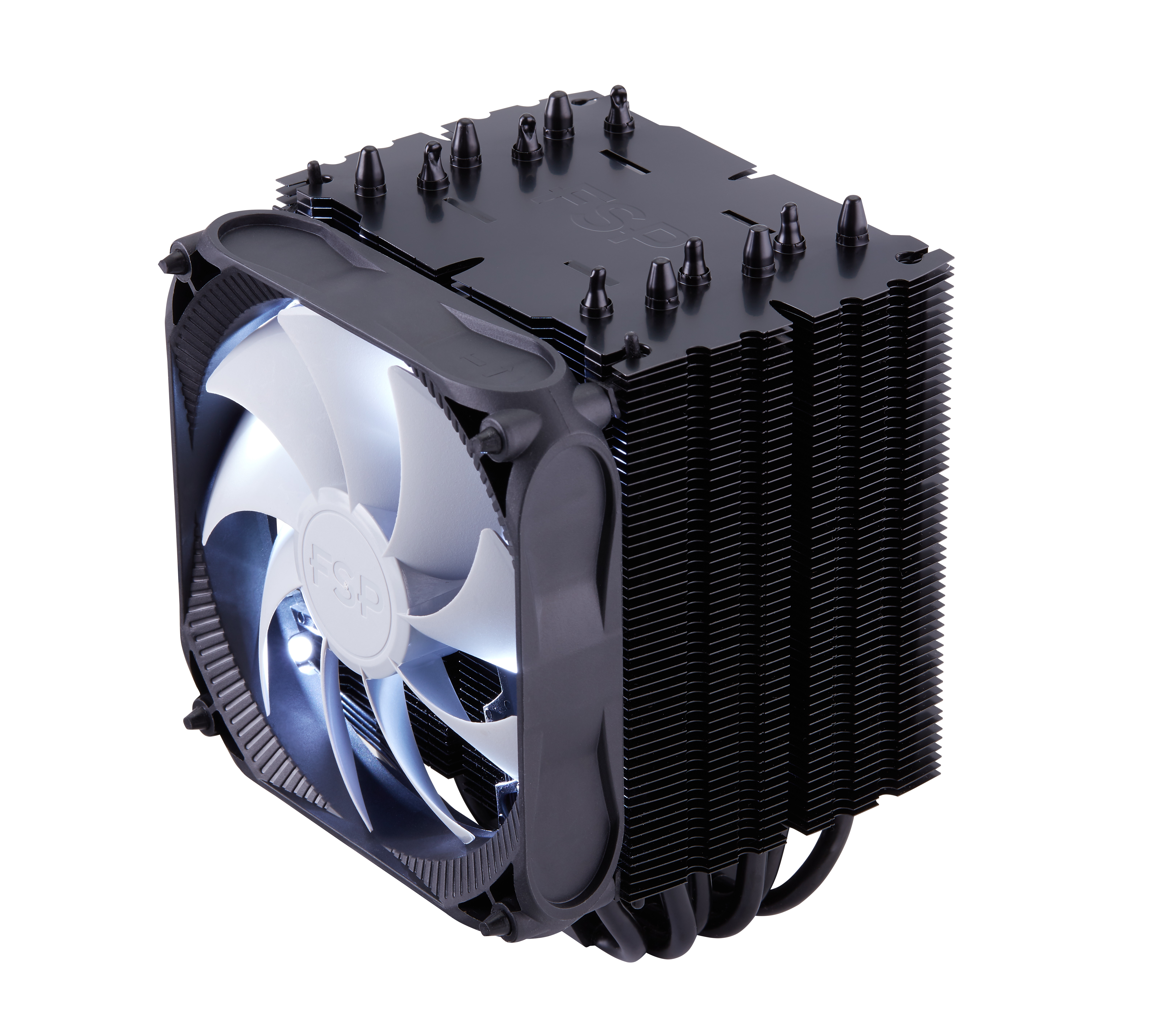 FSP/Fortron Chladič CPU Windale 6 Cooler AC602, 6 Heat-Pipe, 240W TPD, 120 mm PWM white LED POO0000003