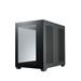 FSP/Fortron CMT380A/Midi Tower/Transpar./Černá POC0000173
