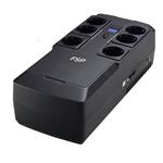 FSP/Fortron UPS NanoFit 800, 800 VA, 2xUSB power, LCD, RJ45, offline - NOVINKA 1.11.2017 - předobj. PPF4801702