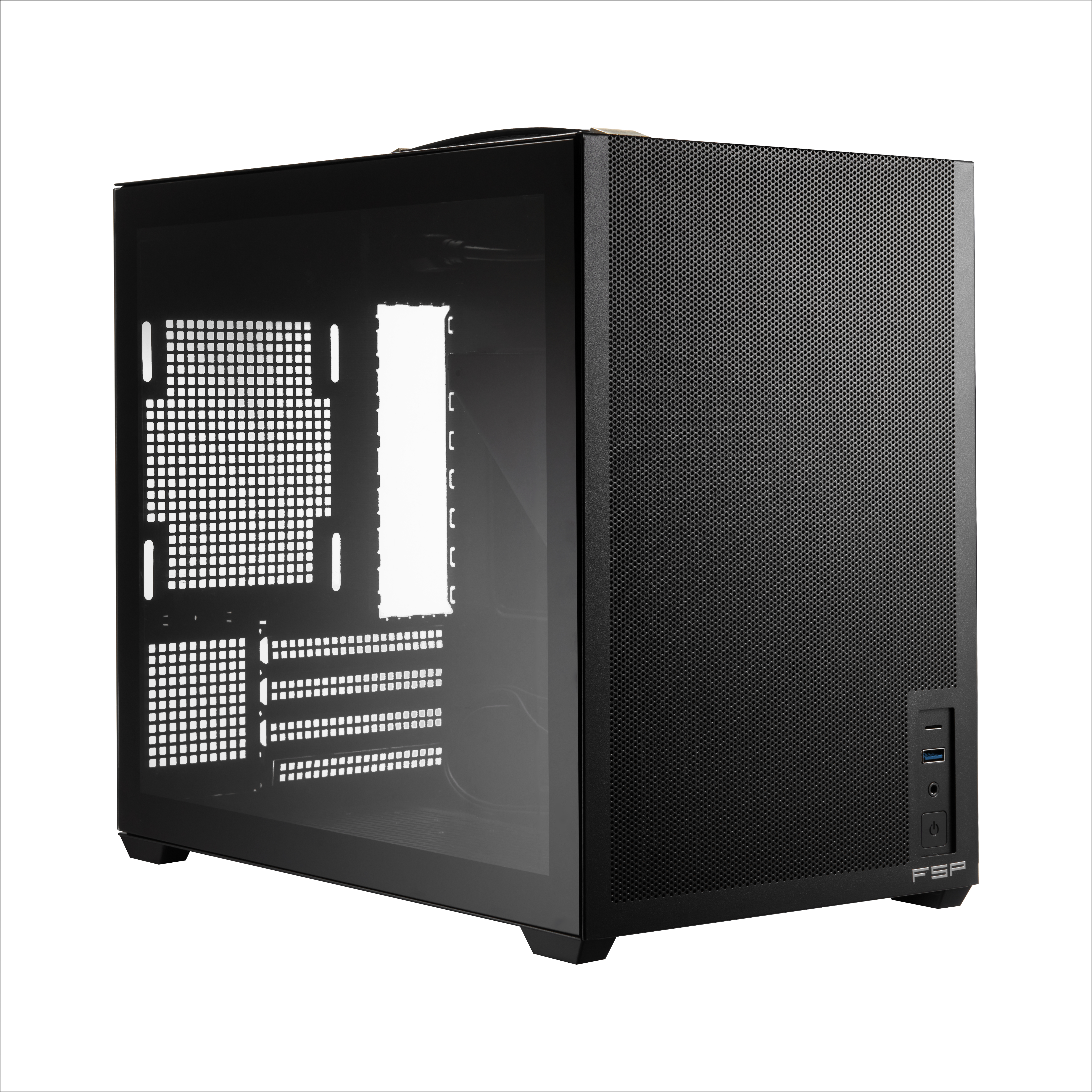 FSP S210-B/Micro ATX/Transpar./Černá POC0000341