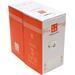 FTP kabel LYNX, Cat5E, drát, LS0H, DCa, šedý, 305m LX-SLD-FTP5E-LS0H